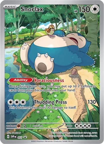 Snorlax SVP 051 Card